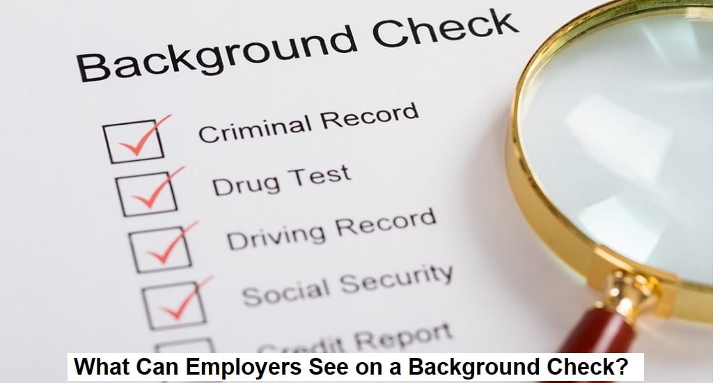 What Can Employers See on a Background Check 